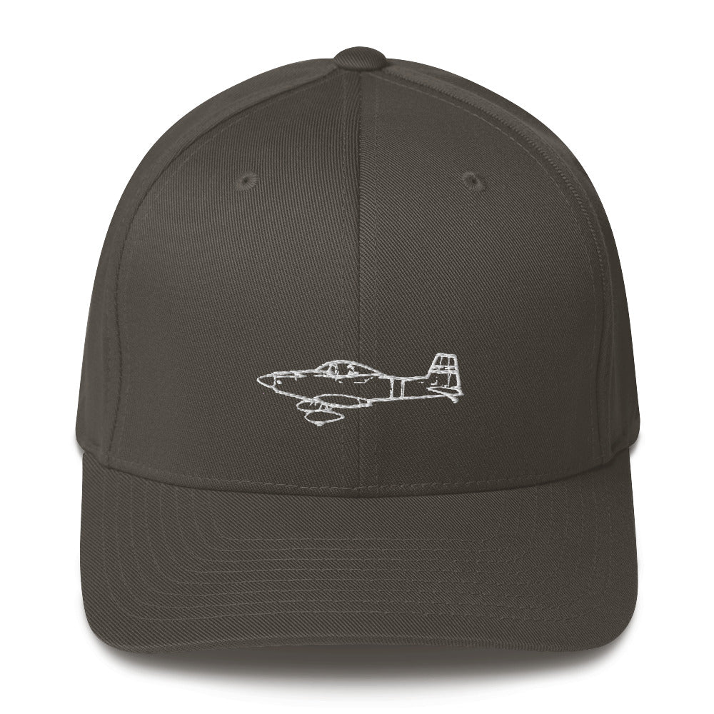 Mustang II Sport Homebuilt Aircraft Embroidered Hat