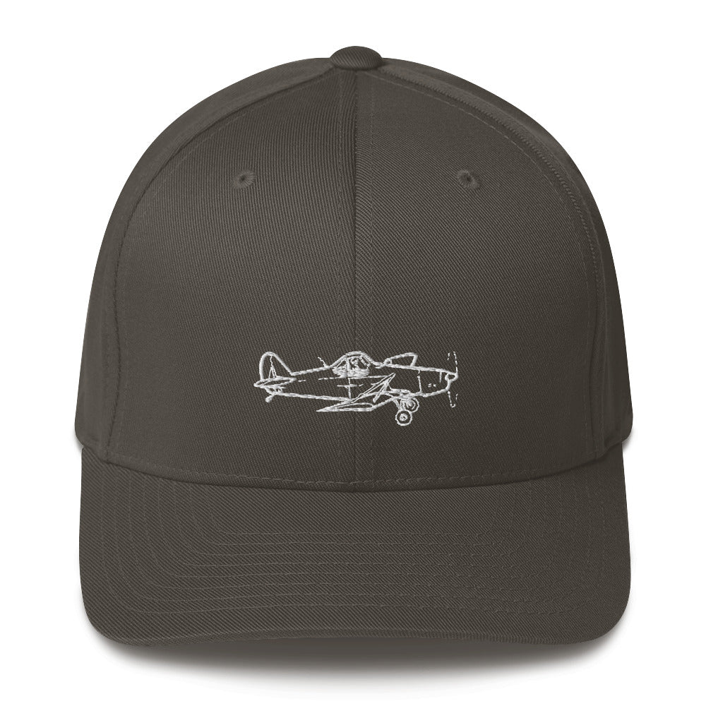 Piper PA-25 Pawnee Workhorse Embroidered Hat