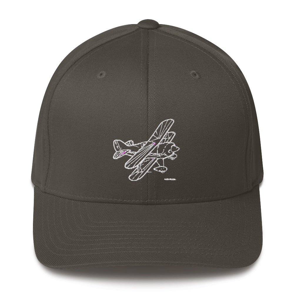 Pitts Special Sport Aerobatic Aircraft Embroidered Hat