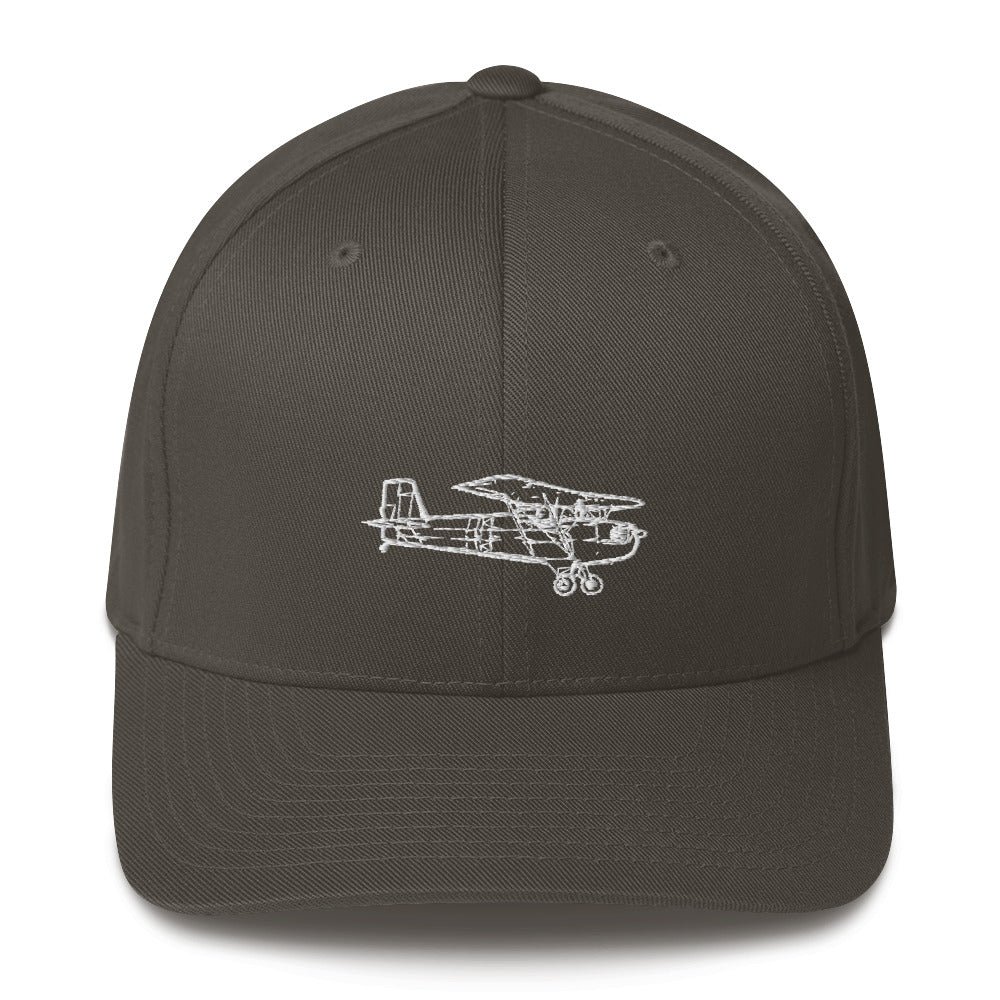 Sporty Homebuilt Baby Ace 2 Embroidered Hat