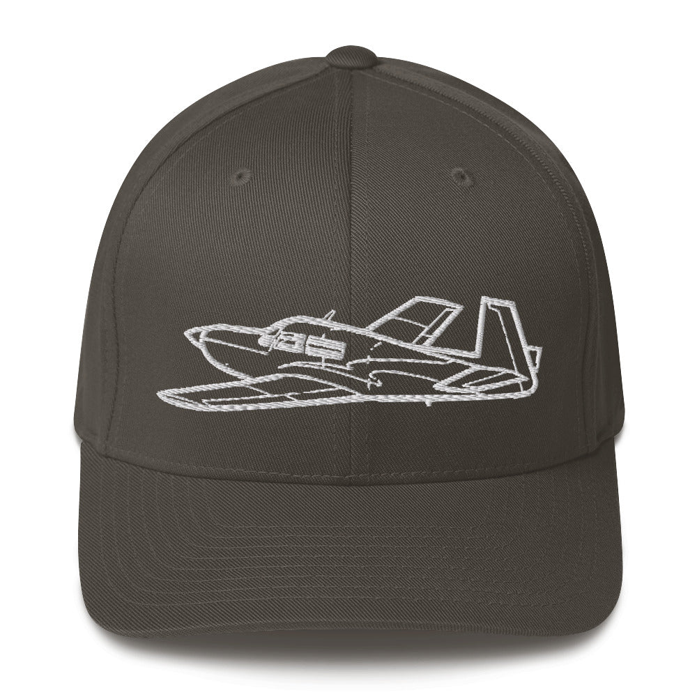 Mooney M20J 'Missile' Embroidered Hat