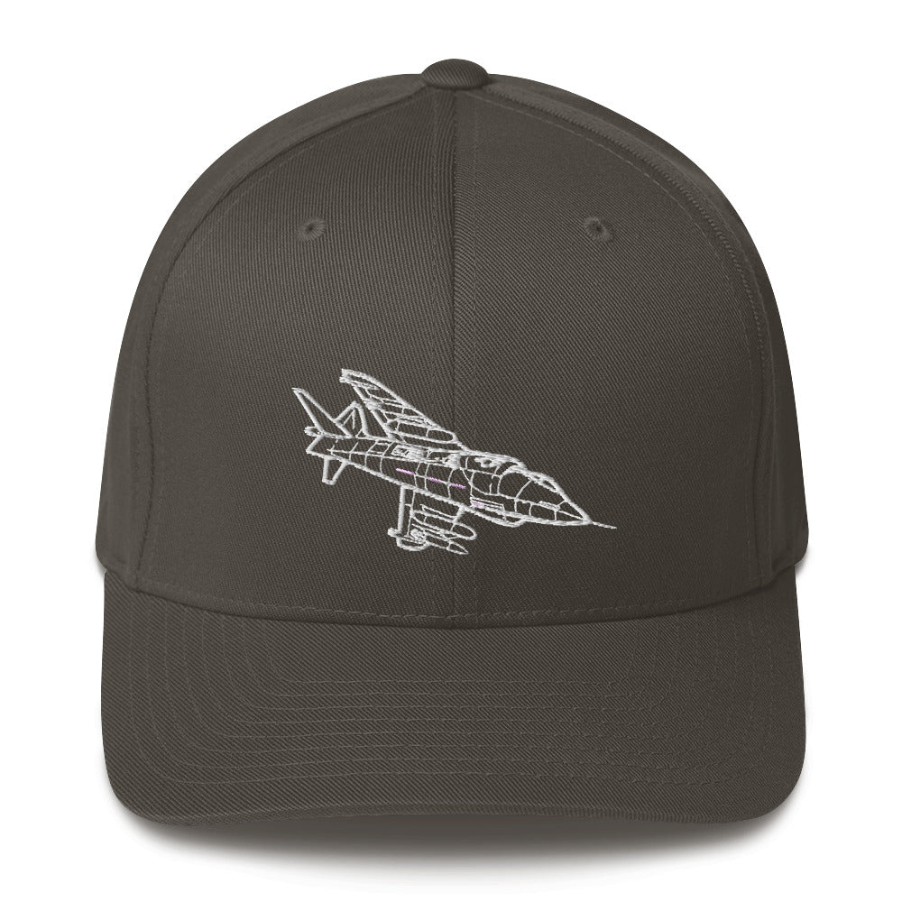 Versatile V/STOL AV-8A Harrier Embroidered Hat