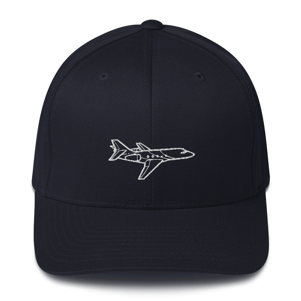 Dassault Falcon 20 Business Jet Embroidered Hat