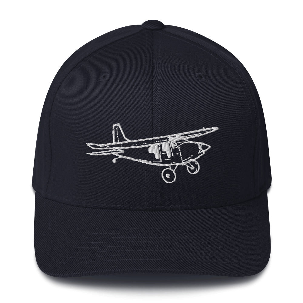 Mysterious General Aviation BIGFOOT Embroidered Hat