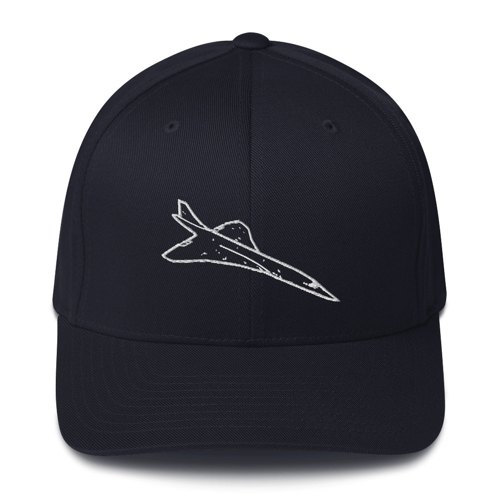 Concorde Supersonic Airliner Embroidered Hat