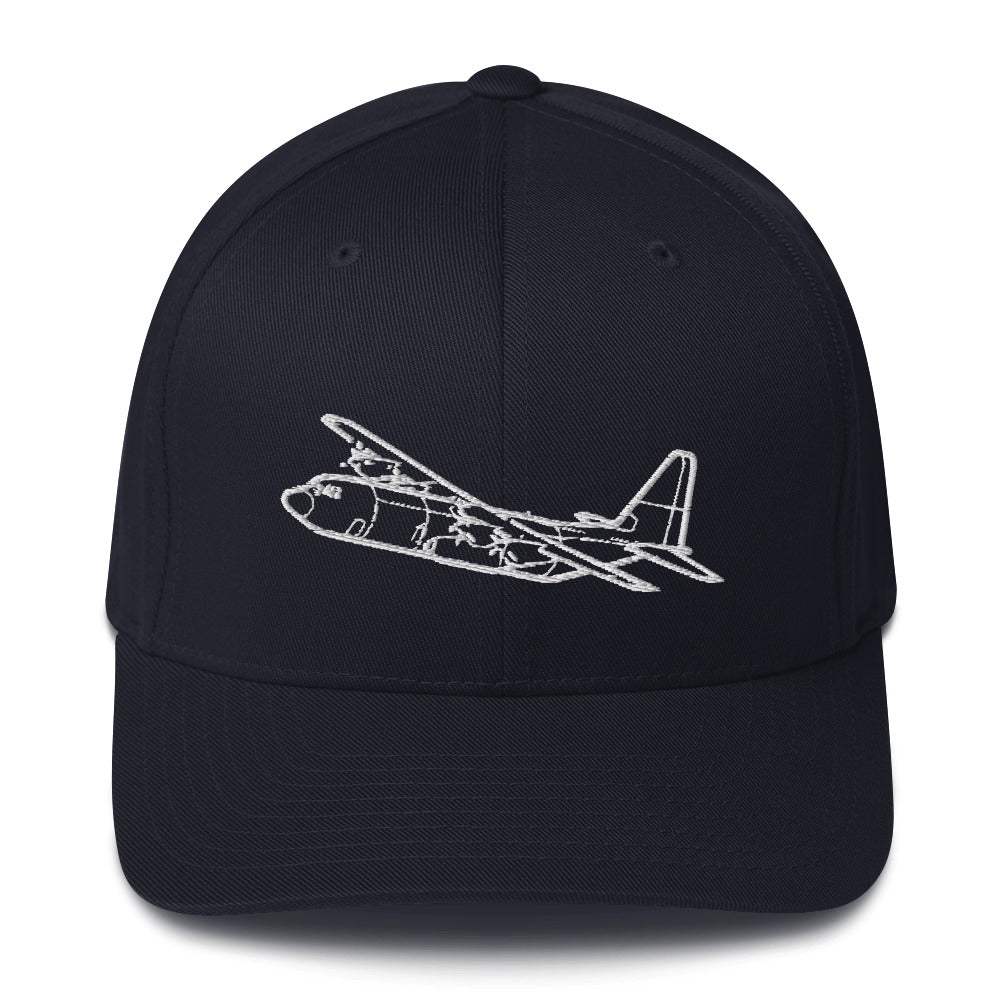 Lockheed C-130J Super Hercules Embroidered Hat