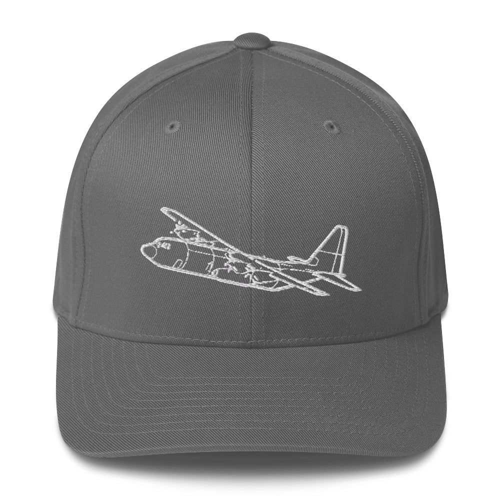 Lockheed C-130J Super Hercules Embroidered Hat