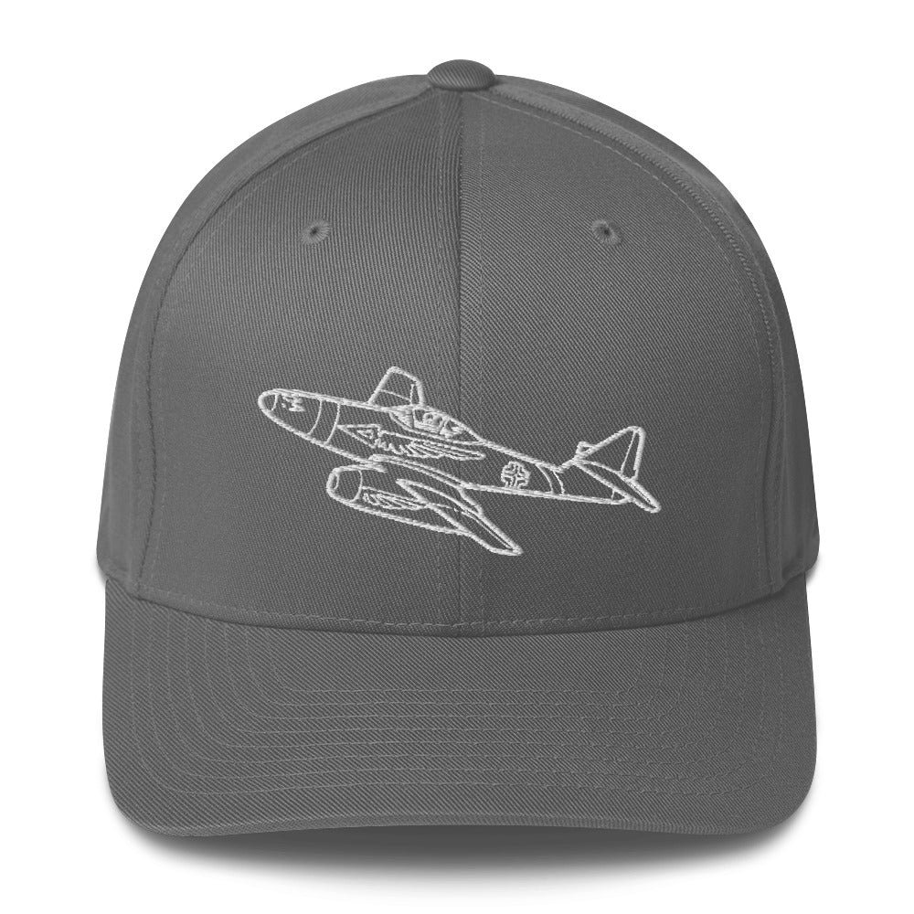 Messerschmitt Me 262 Jet Fighter Embroidered Hat