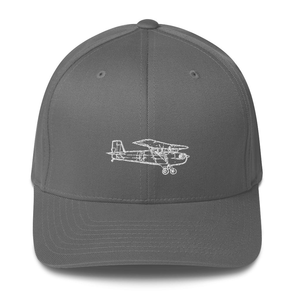 Sporty Homebuilt Baby Ace 2 Embroidered Hat