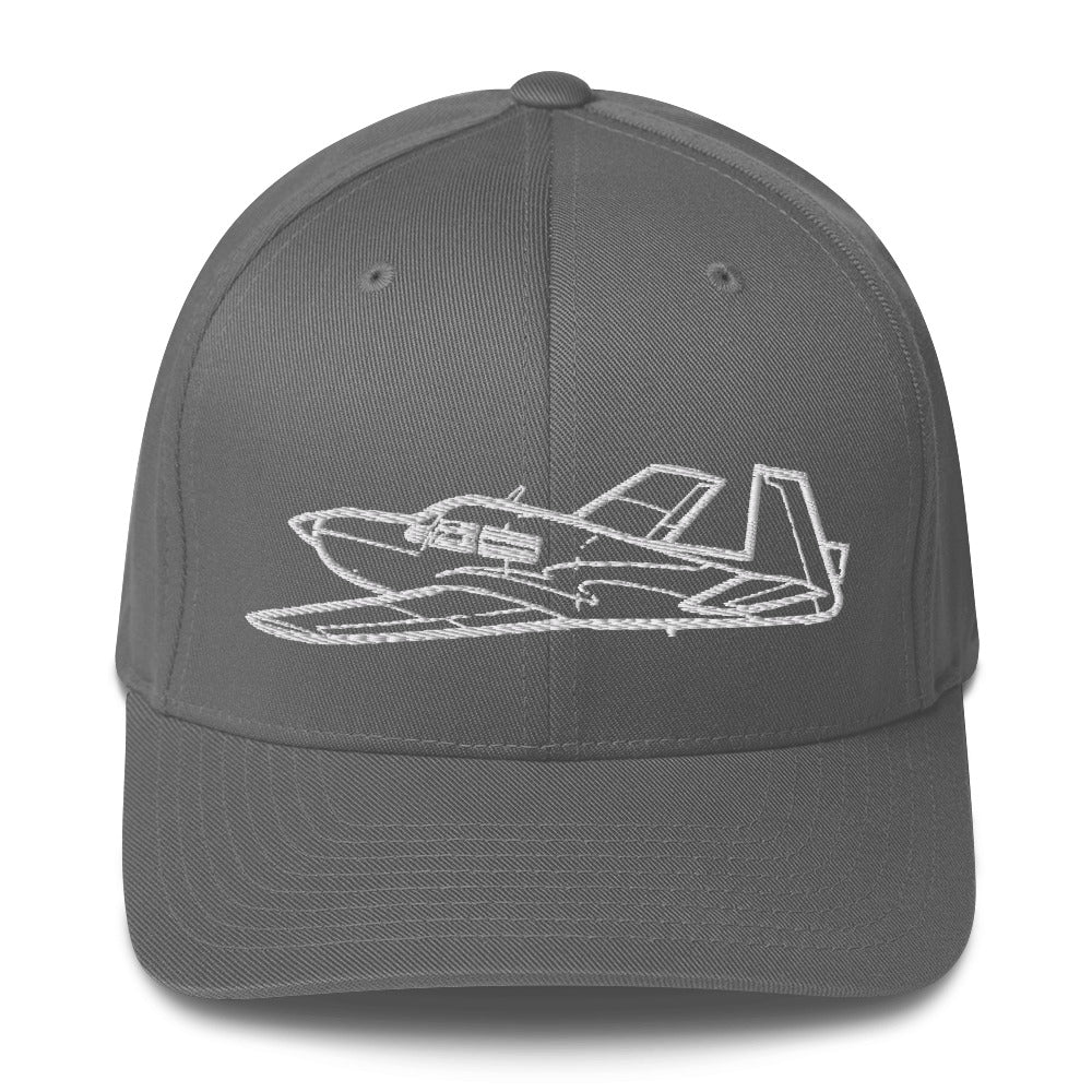 Mooney M20J 'Missile' Embroidered Hat