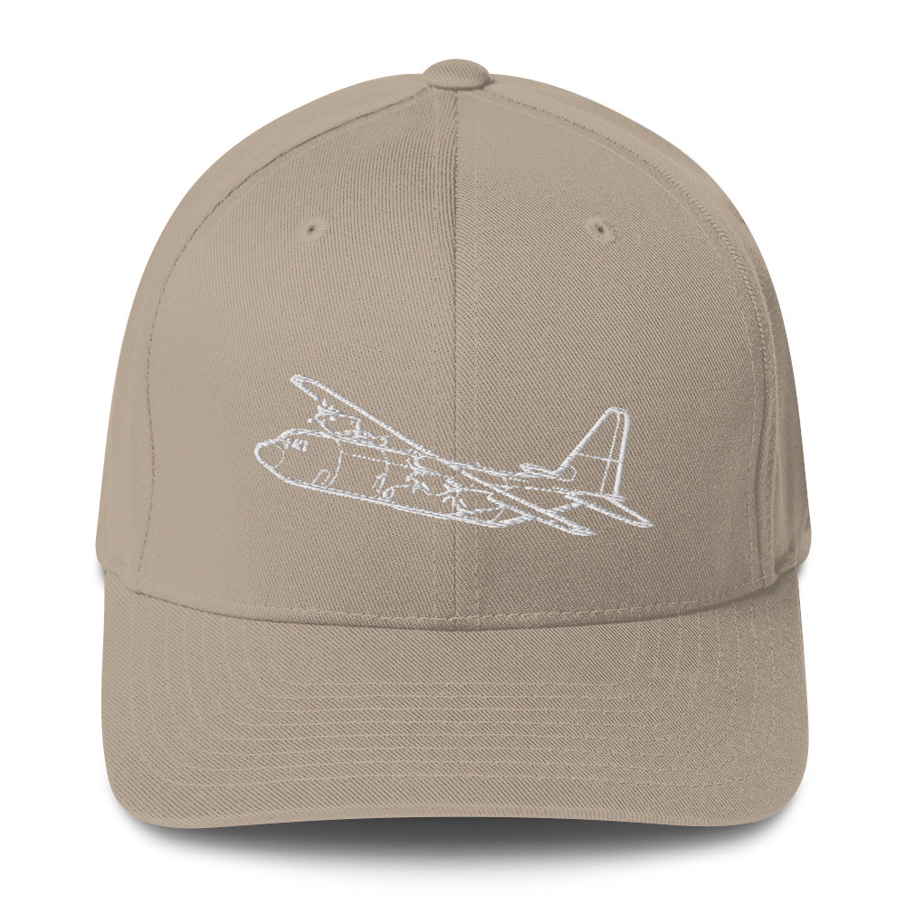Lockheed C-130J Super Hercules Embroidered Hat