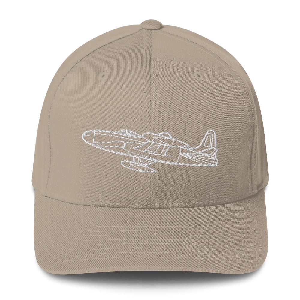 Lockheed P-80 Shooting Star Jet Embroidered Hat