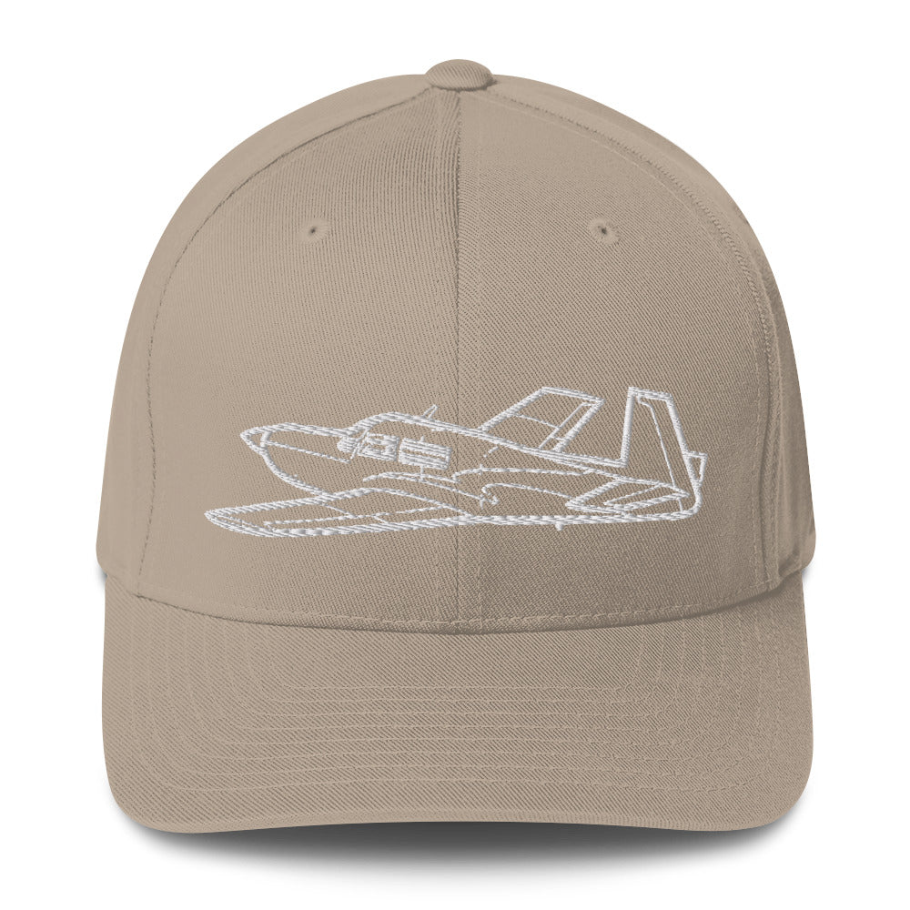 Mooney M20J 'Missile' Embroidered Hat