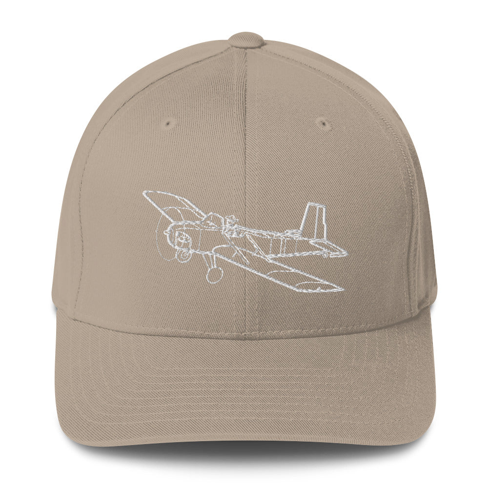 Volksplane Homebuilt Sport Aircraft Embroidered Hat
