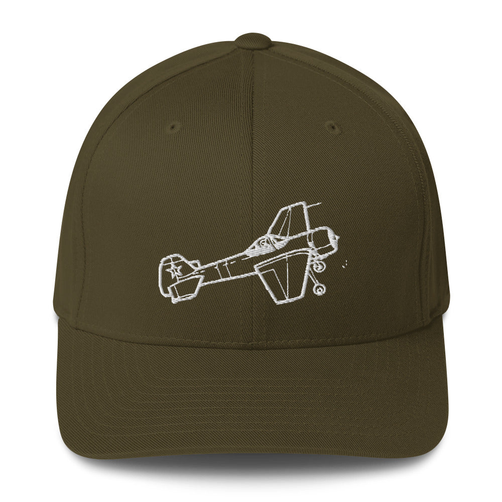Yakovlev YAK-55 Sport Aircraft Embroidered Hat