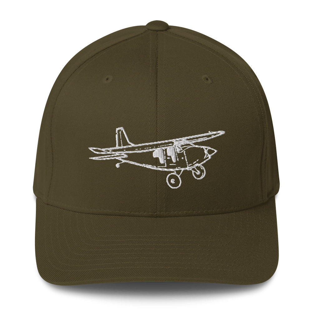 Mysterious General Aviation BIGFOOT Embroidered Hat