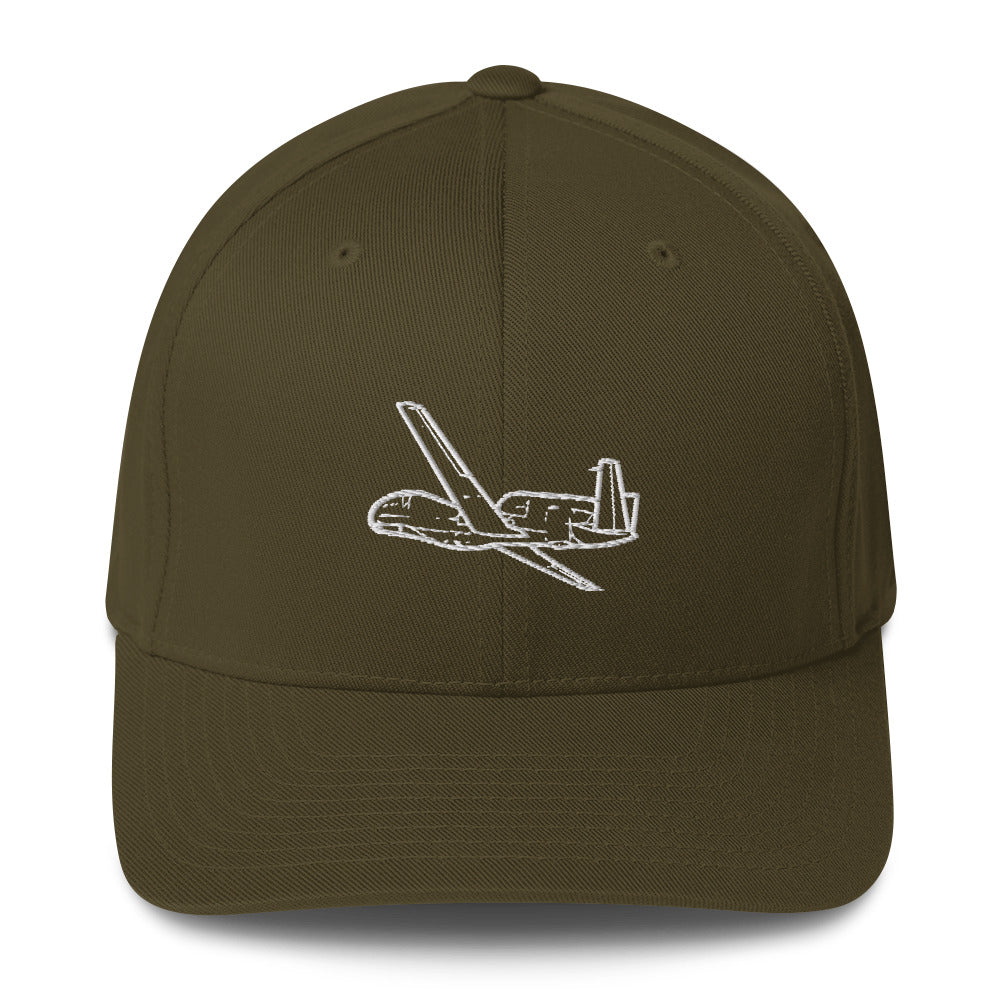 Global Hawk High-Altitude UAV 2 Embroidered Hat