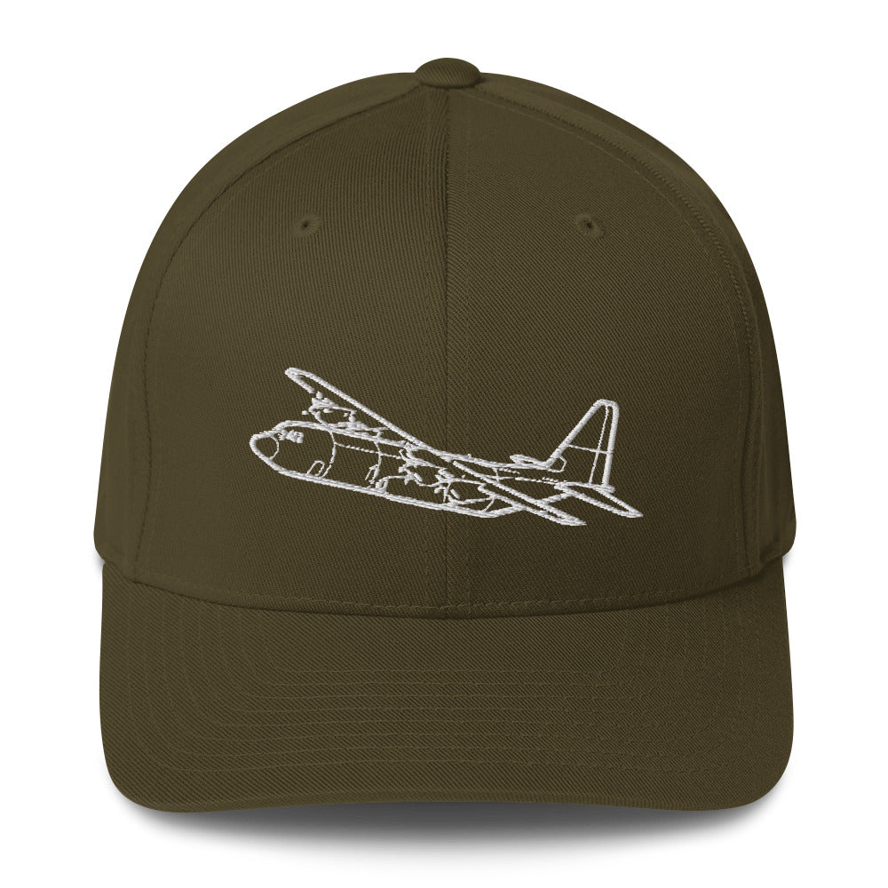Lockheed C-130J Super Hercules Embroidered Hat