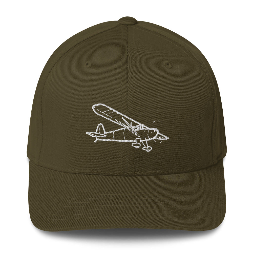 Luscombe 8D Silver Bullet Embroidered Hat