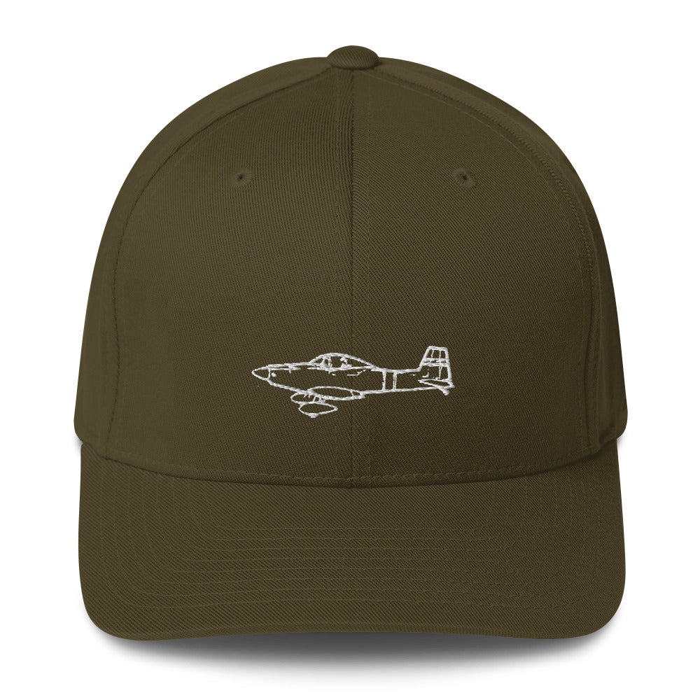 Mustang II Sport Homebuilt Aircraft Embroidered Hat