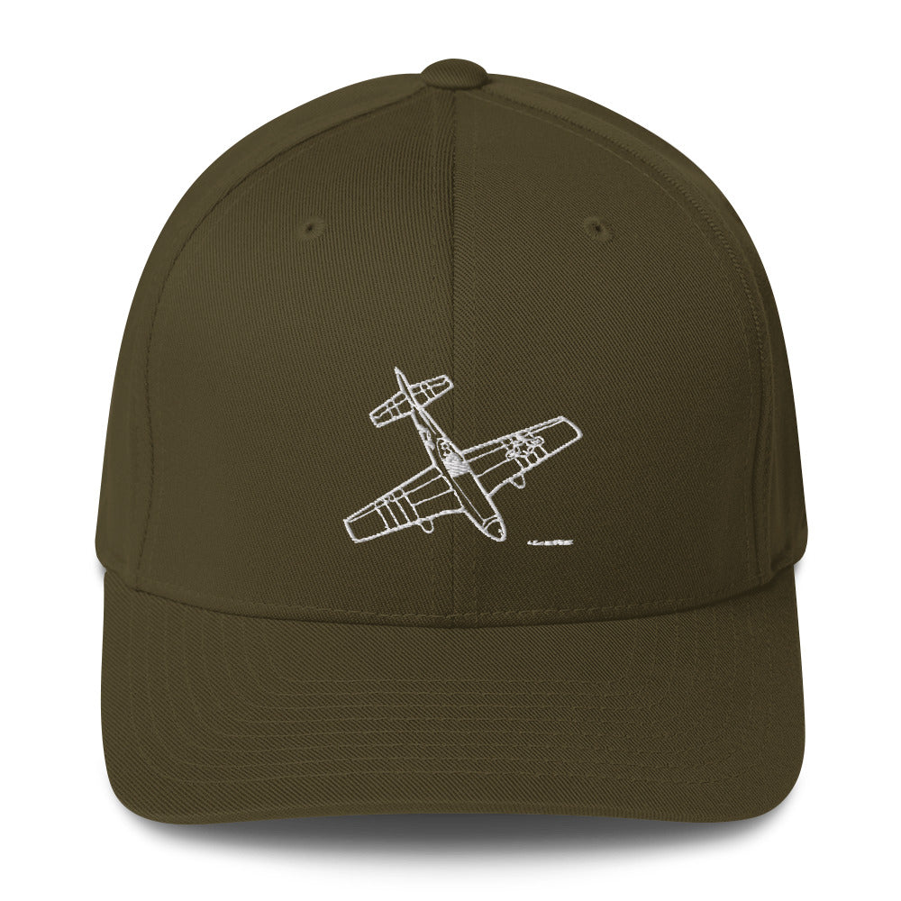 North American P-51D Mustang 4 Embroidered Hat
