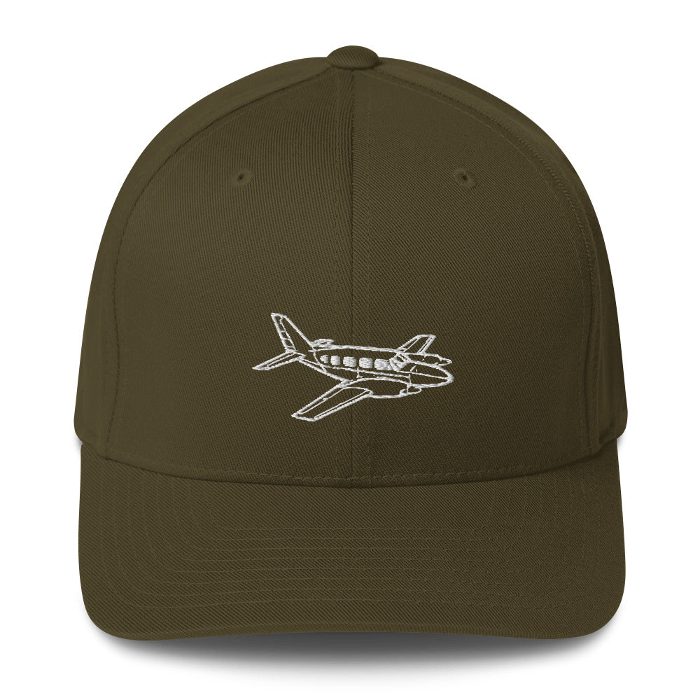 Piper Navajo PA-31 Powerhouse 2 Embroidered Hat