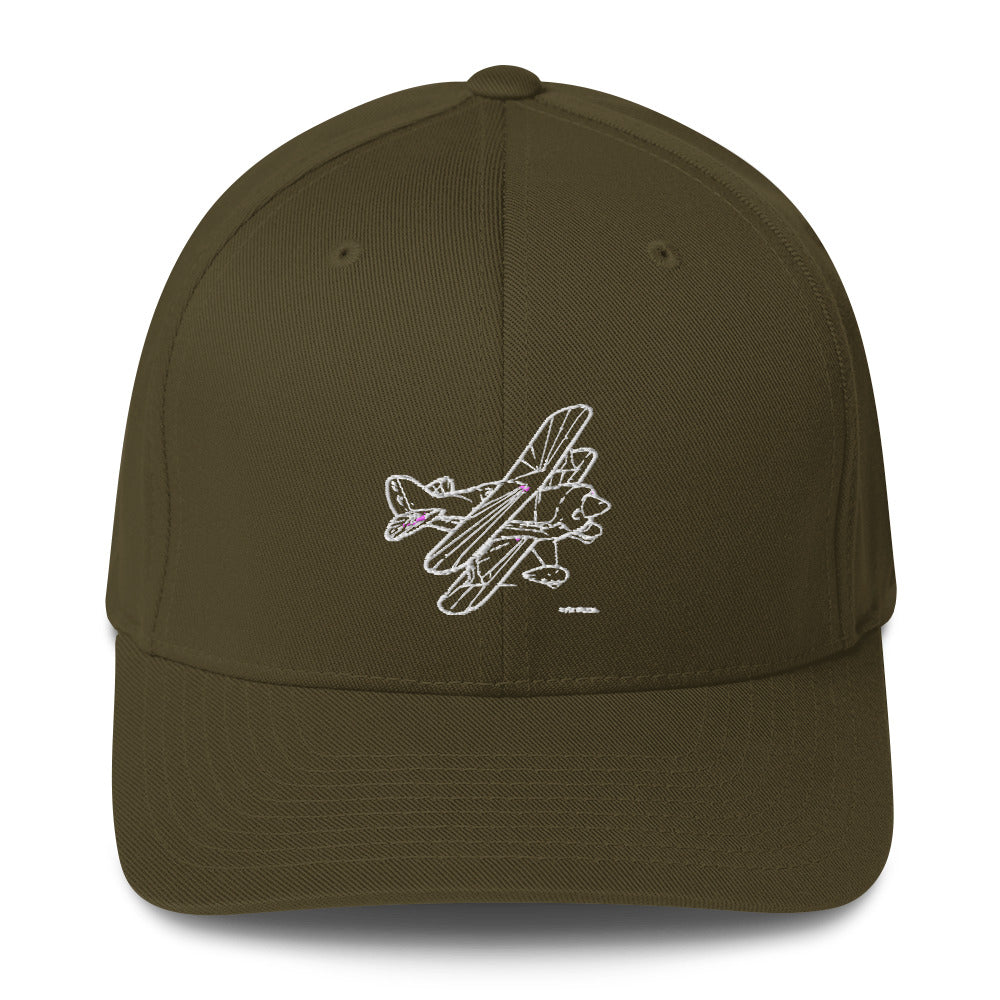 Pitts Special Sport Aerobatic Aircraft Embroidered Hat