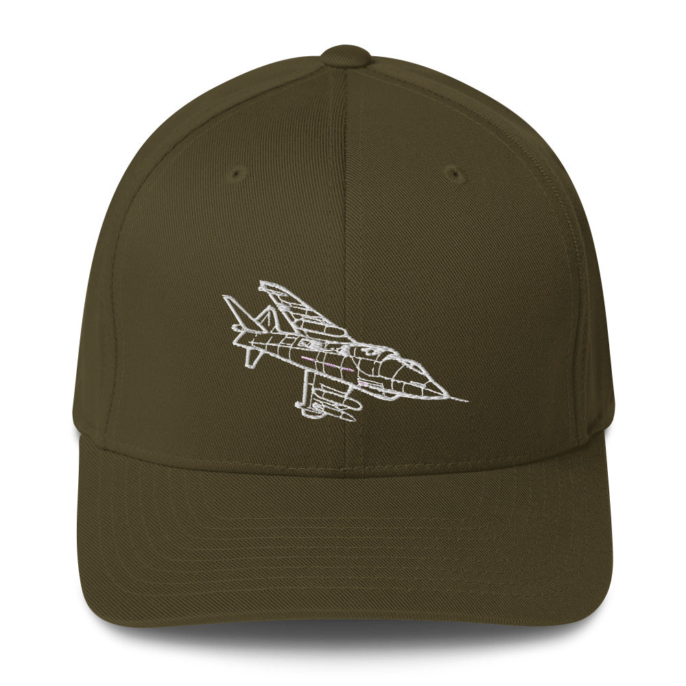 Versatile V/STOL AV-8A Harrier Embroidered Hat