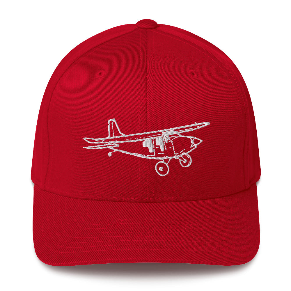 Mysterious General Aviation BIGFOOT Embroidered Hat