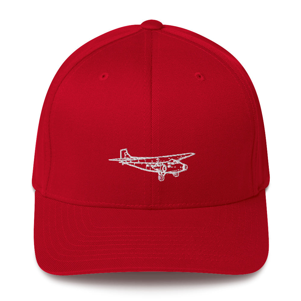 Ford Tri-Motor Tin Goose Embroidered Hat