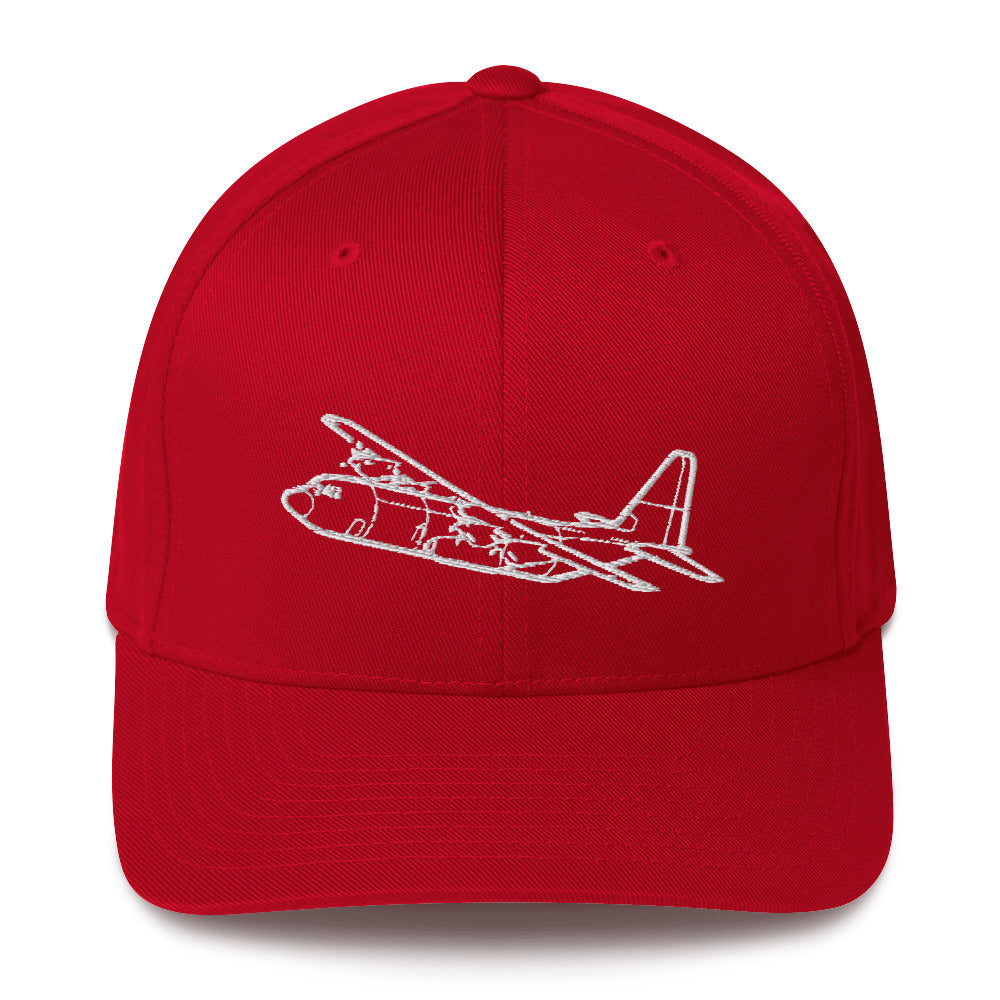 Lockheed C-130J Super Hercules Embroidered Hat