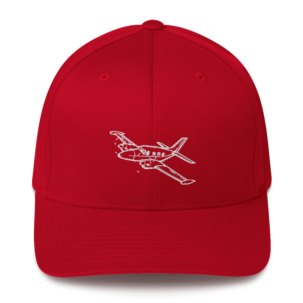 Piper PA-31 Cheyenne Powerhouse Embroidered Hat