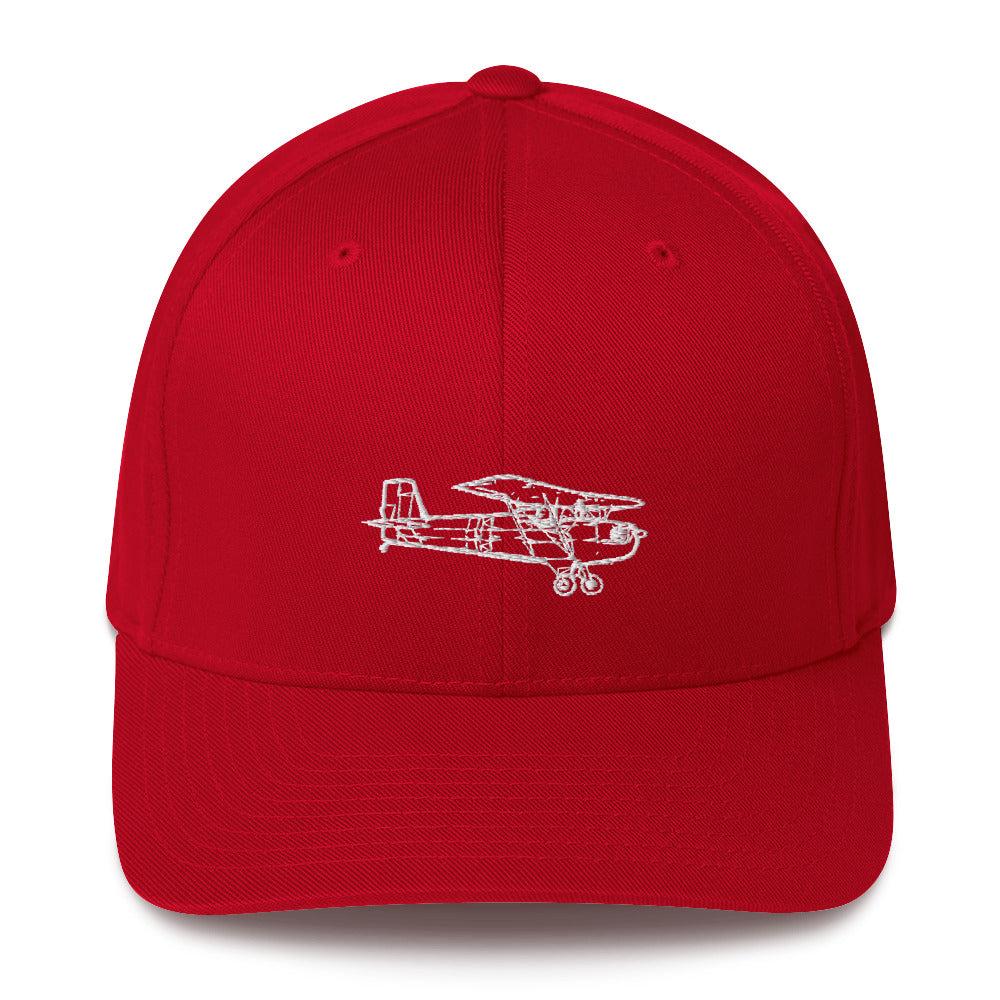 Sporty Homebuilt Baby Ace 2 Embroidered Hat