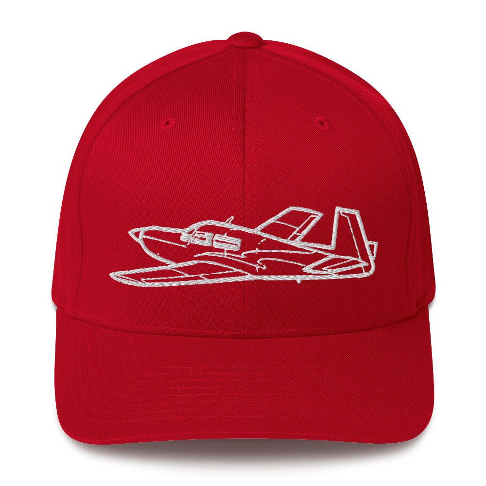 Mooney M20J 'Missile' Embroidered Hat