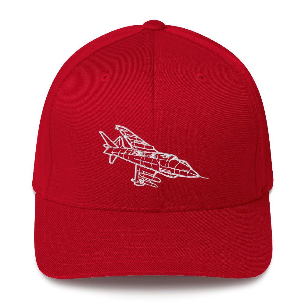 Versatile V/STOL AV-8A Harrier Embroidered Hat