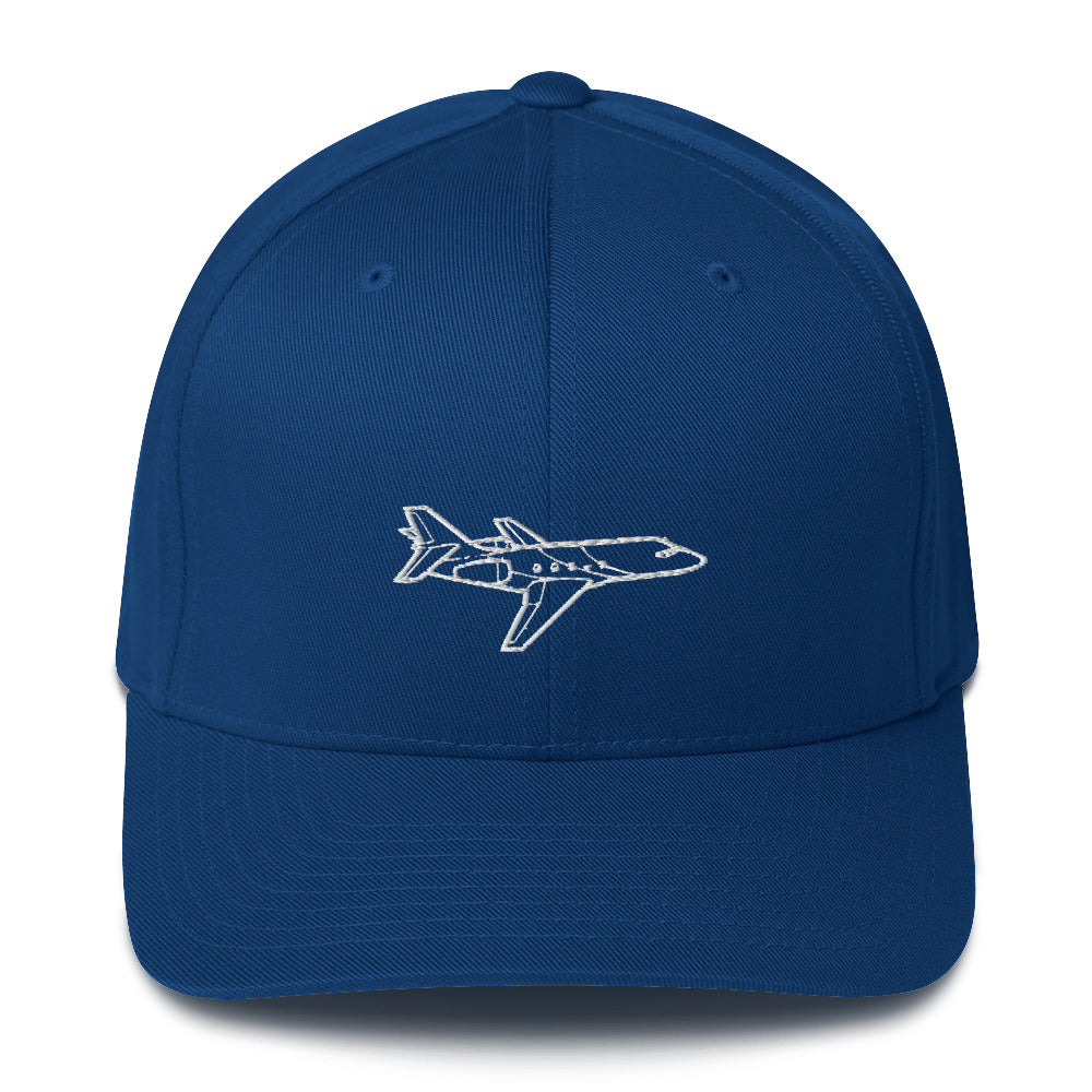 Dassault Falcon 20 Business Jet Embroidered Hat