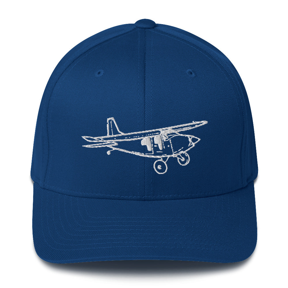 Mysterious General Aviation BIGFOOT Embroidered Hat