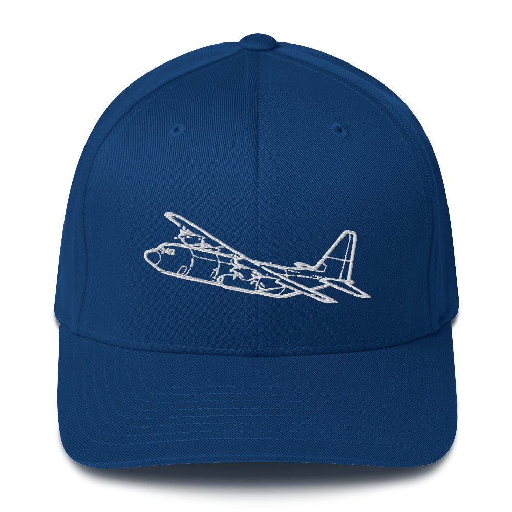 Lockheed C-130J Super Hercules Embroidered Hat