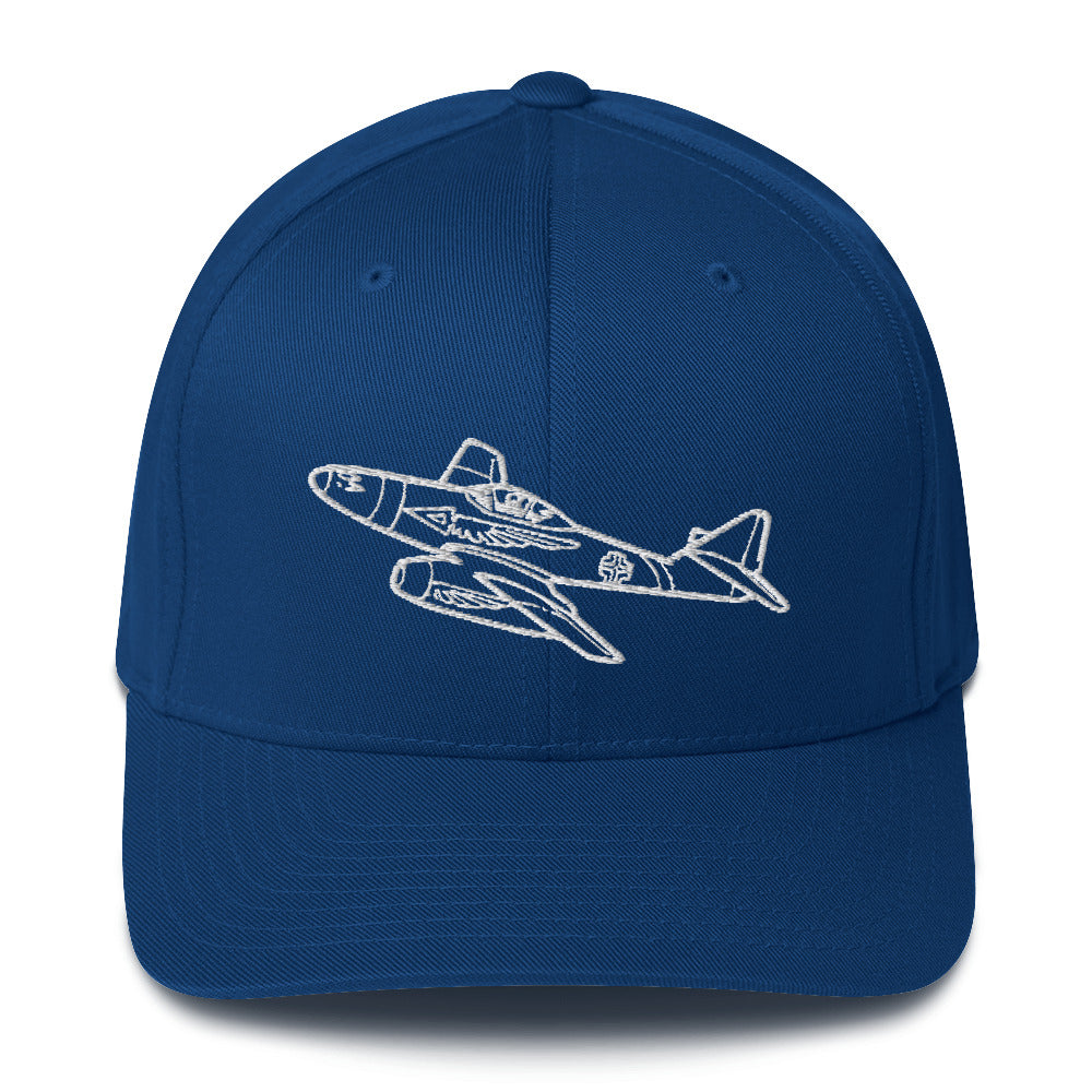 Messerschmitt Me 262 Jet Fighter Embroidered Hat