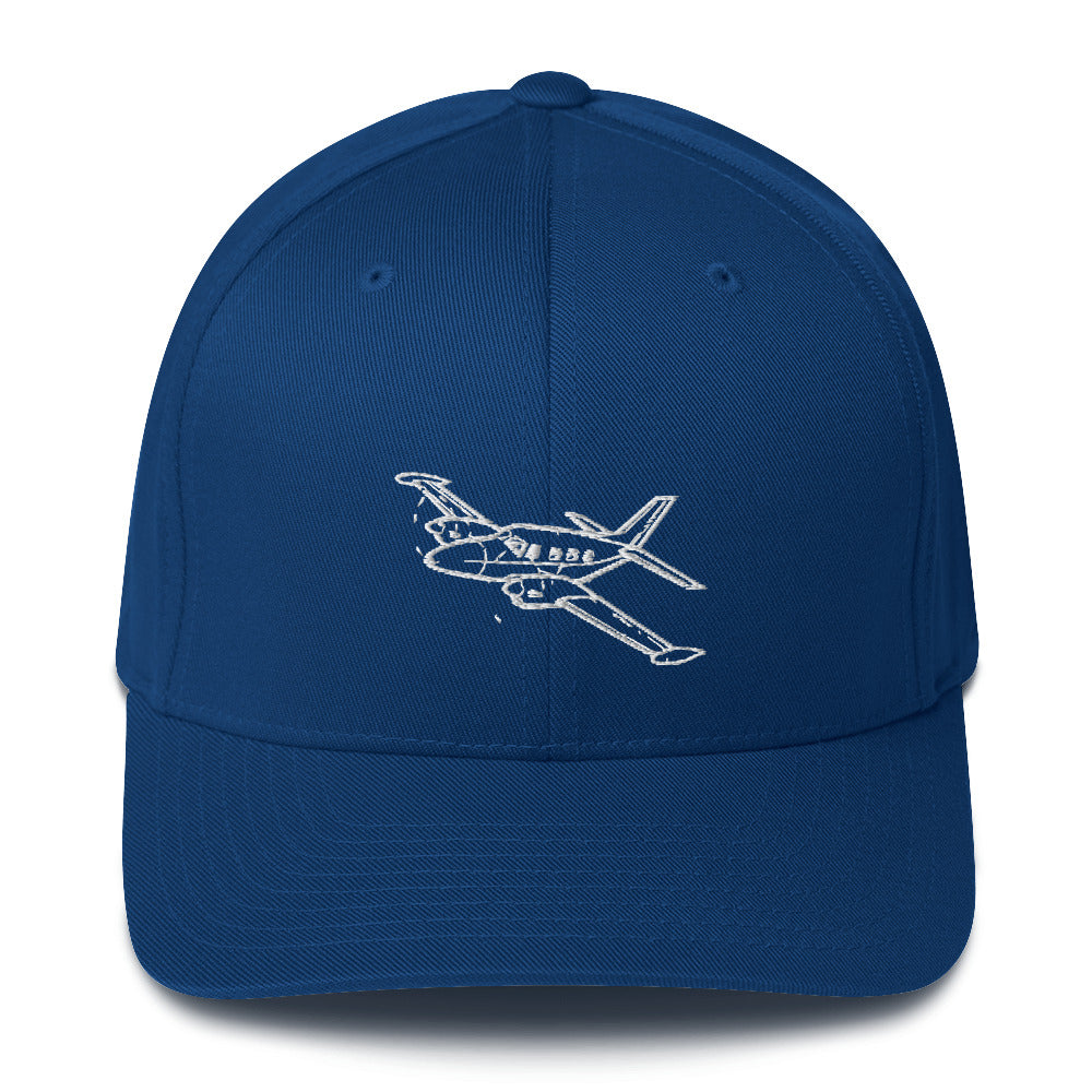 Piper PA-31 Cheyenne Powerhouse Embroidered Hat