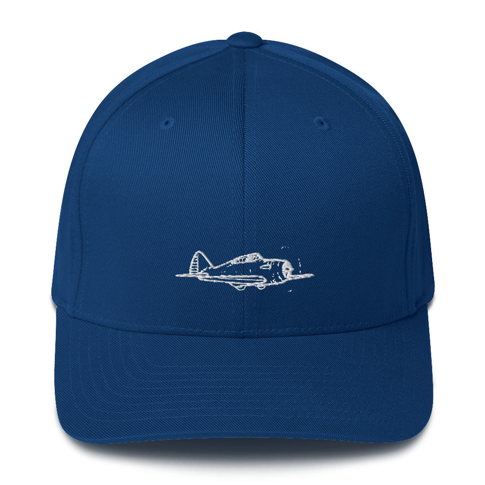 Seversky P-35 Pioneer Fighter Embroidered Hat