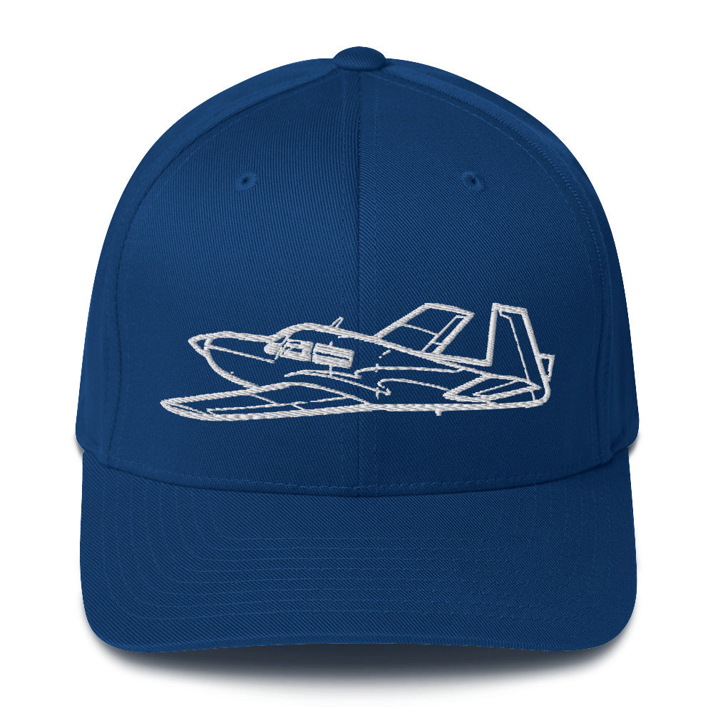 Mooney M20J 'Missile' Embroidered Hat