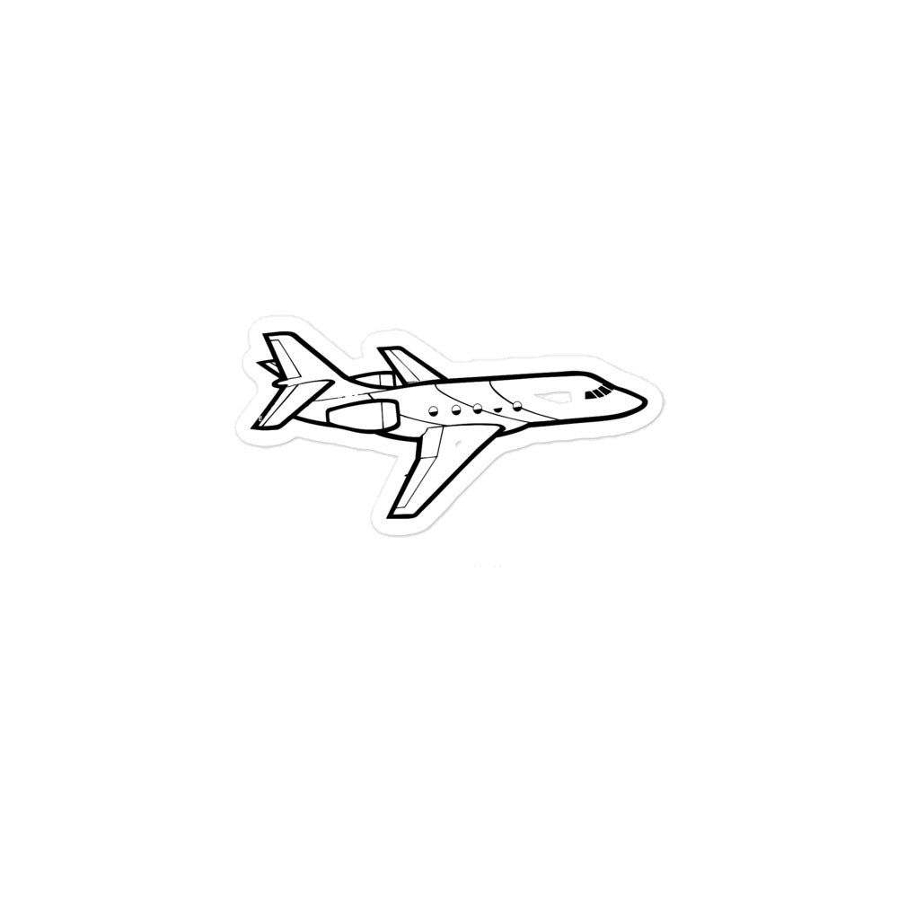 Dassault Falcon 20 Business Jet Sticker