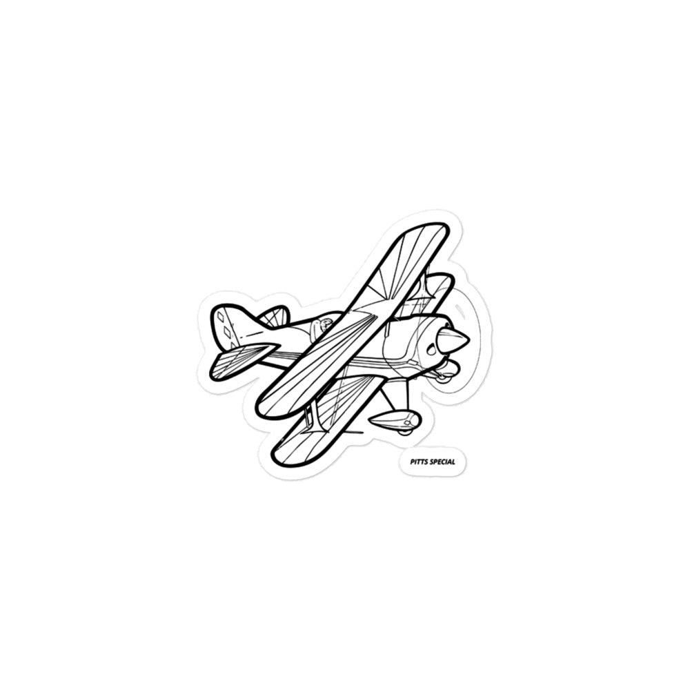 Pitts Special Sport Aerobatic Aircraft Stickers