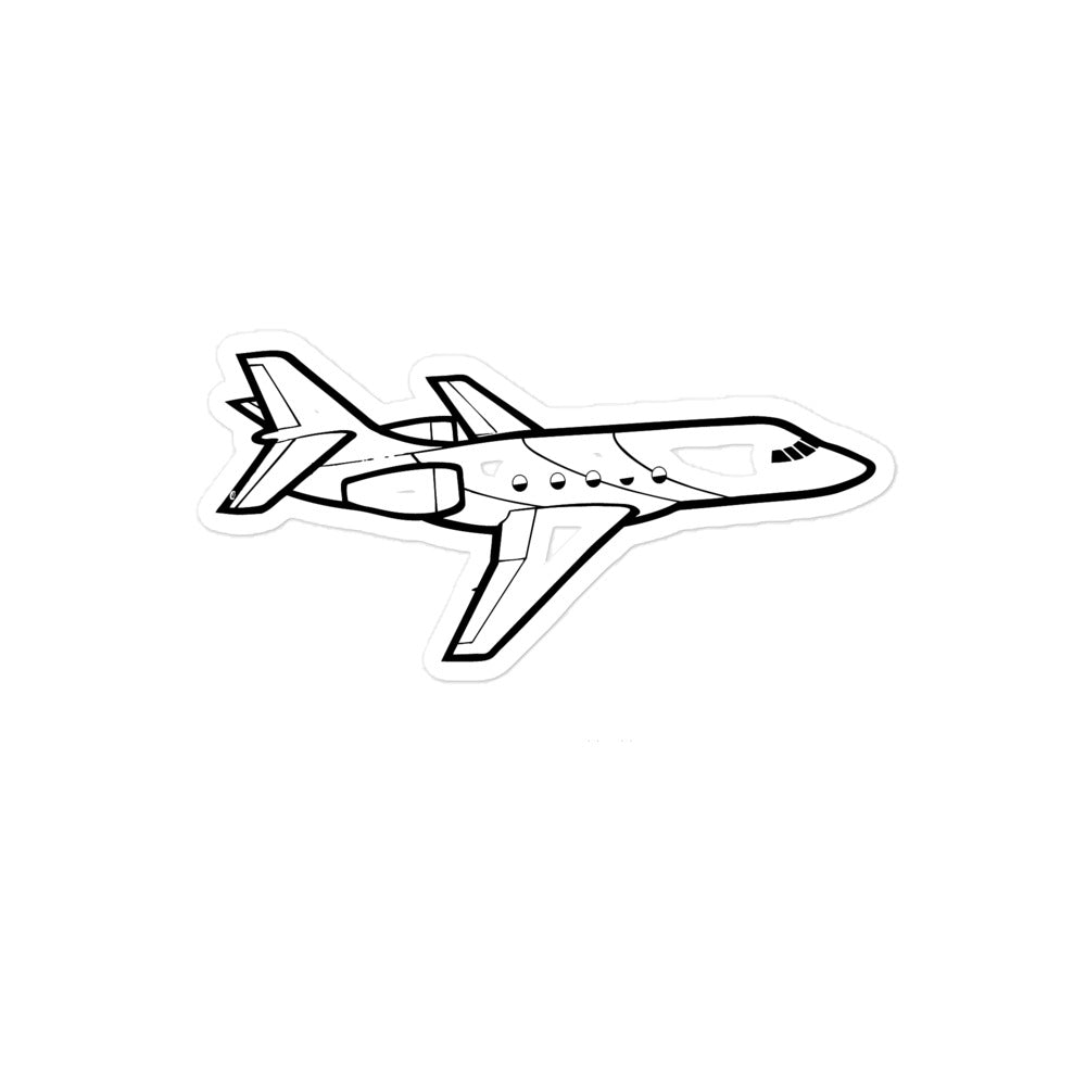 Dassault Falcon 20 Business Jet Sticker