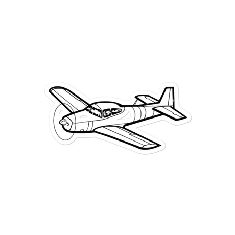 Classic Navion Light Aircraft Stickers