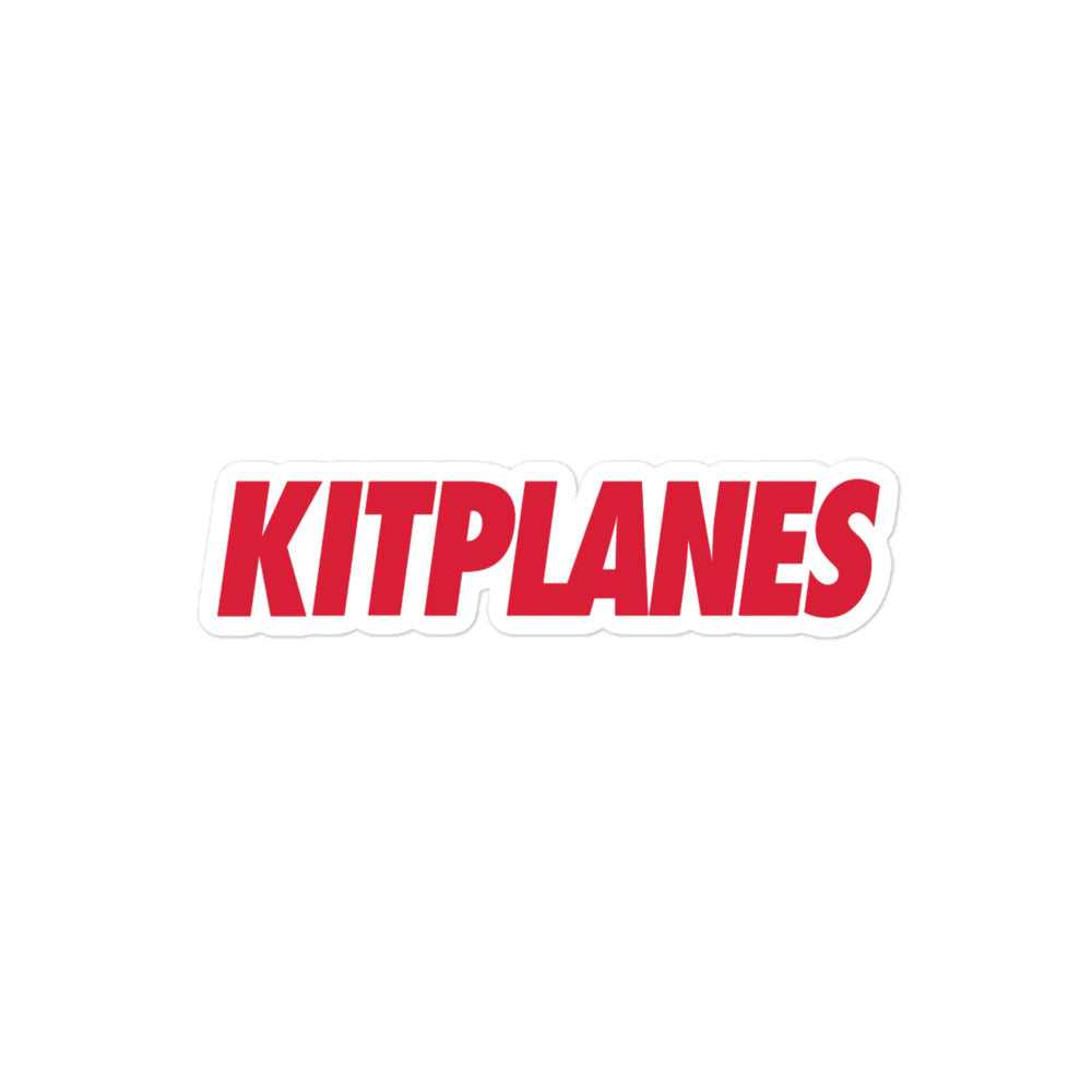 KITPLANES Sticker