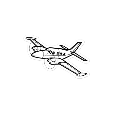 Piper PA-31 Cheyenne Powerhouse Stickers