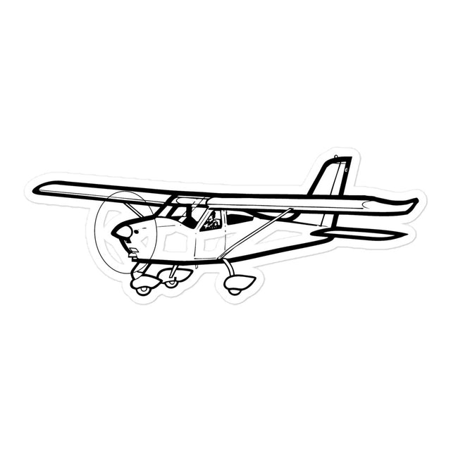 Tecnam P92 Sport Homebuilt 2 Sticker