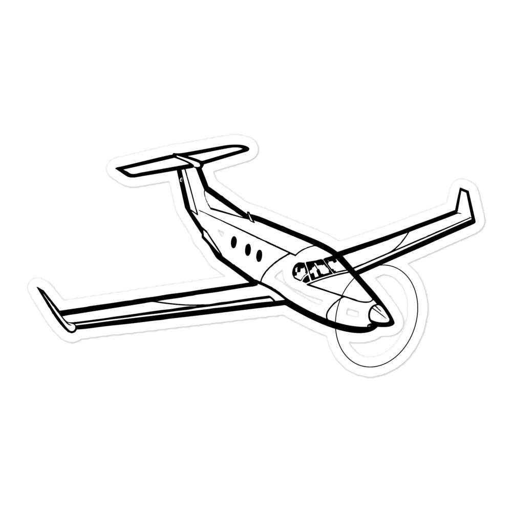 Pilatus PC-12 Swiss Marvel Sticker